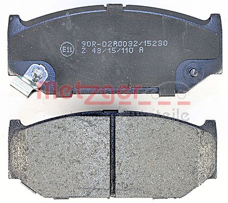 METZGER 1170813 Bremsbelagsatz, Scheibenbremse